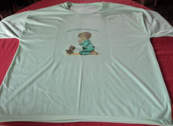 camisa Jesus abençoe nossos dias
